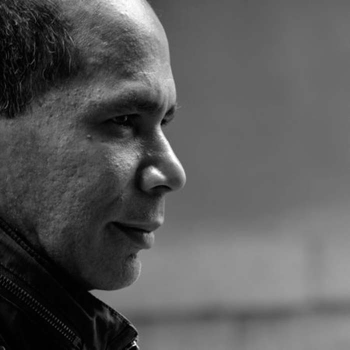 Edgar Borges, autor de La niña del salto. Fotografía: © Laura Muñoz Hermida Edgar Borges, autor de La niña del salto. Fotografía: © Laura Muñoz Hermida