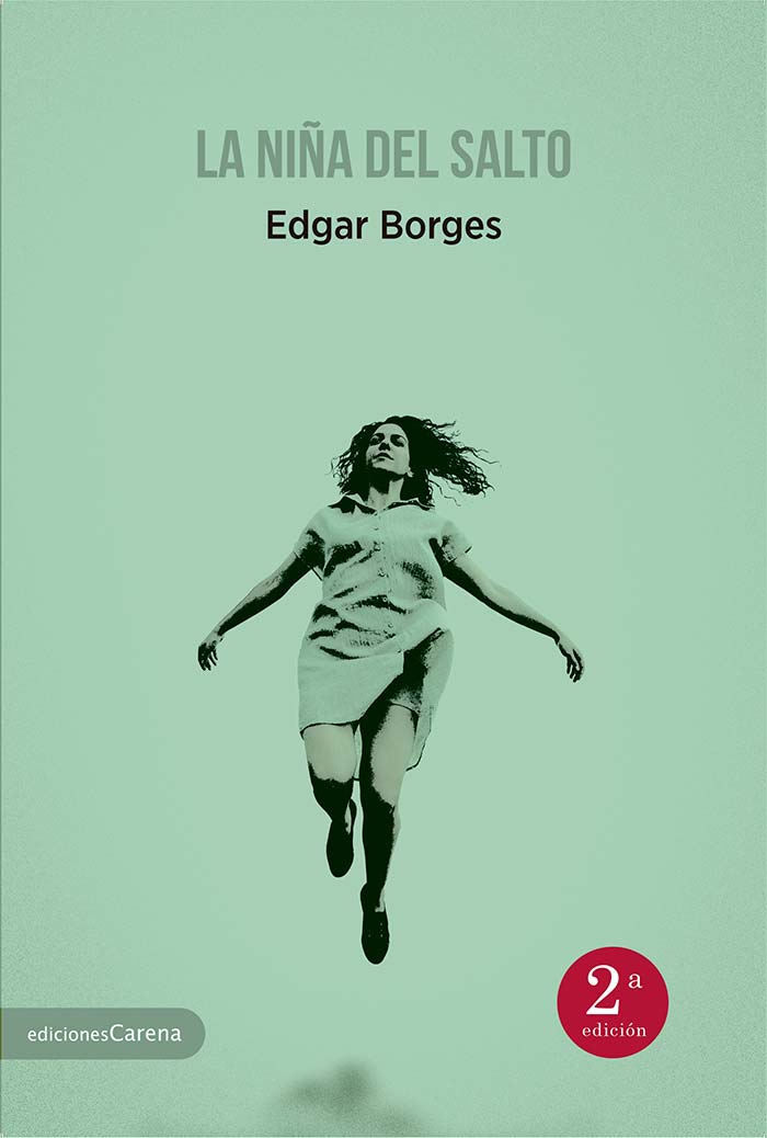 Portada de La niña del salto de Edgar Borges Portada de La niña del salto de Edgar Borges