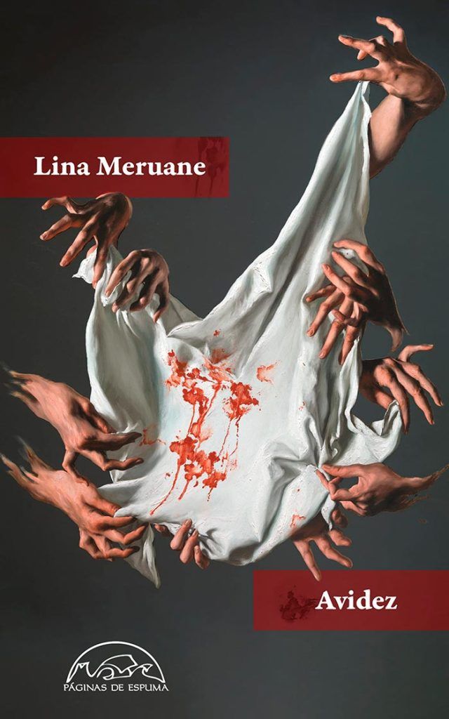 Portada del libro Avidez de la escritora Lina Meruane