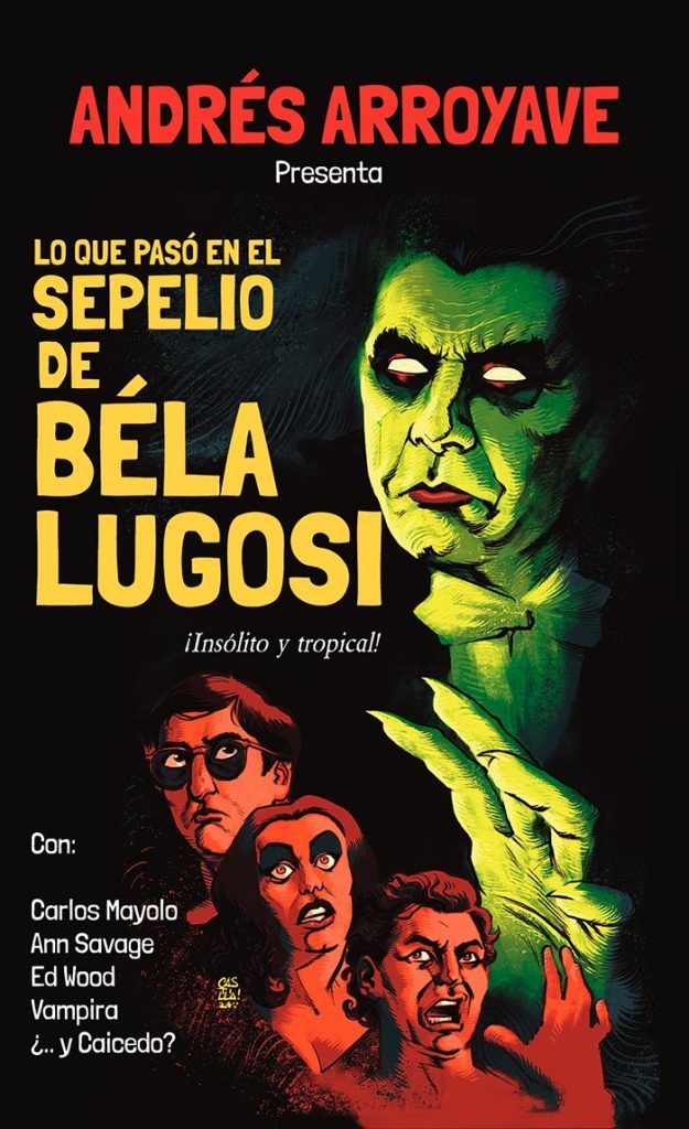 Portada del libro Lo que pasó en el entierro de Belá Lugosi
