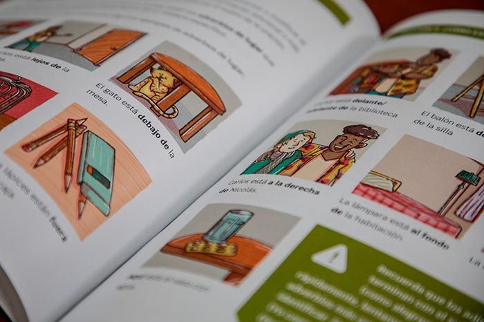 Enseñanza básica del español escrito para personas sordas